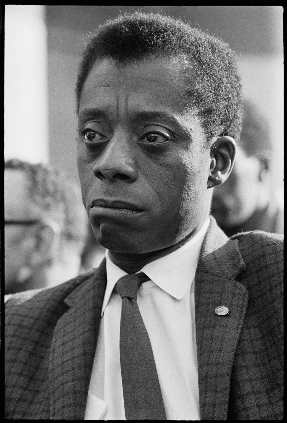 James Baldwin. (Bob Adelman/Magnolia Pictures)